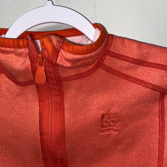 66 degrees North Iceland youth Loki heather jacket 10/140 cm fleece full zip - Picture 2 of 11